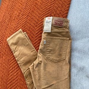 721 high rise skinny cordouroy Levi’s jeans *sold*